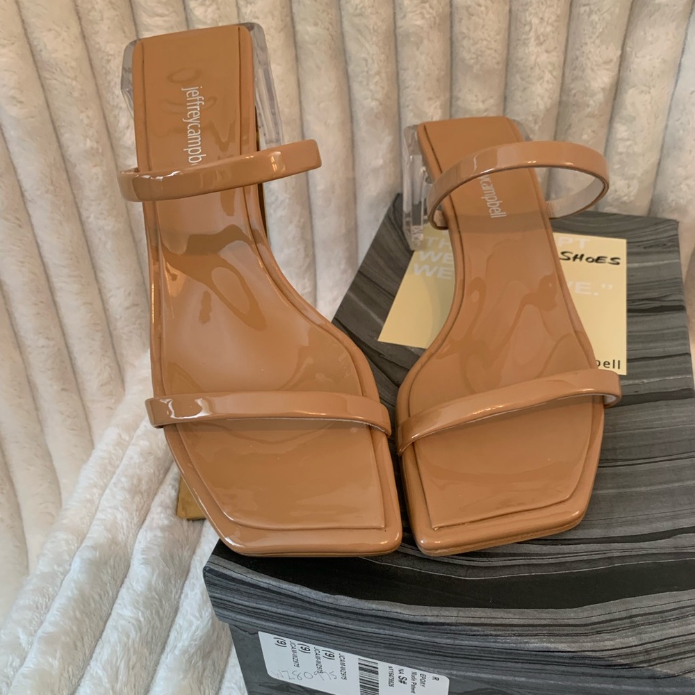 Jeffrey Campbell EPOXY patent sandals - Picture 2 of 12